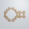 Ekena Millwork Small Cordova Decorative Fretwork Wood Wall Panels, Red Oak, 17 1/8"W x 11 3/8"H x 3/8"T WALW12X12X0375CRVRO - alternate 3